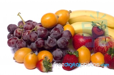 Mix Of Fruits Stock Photo