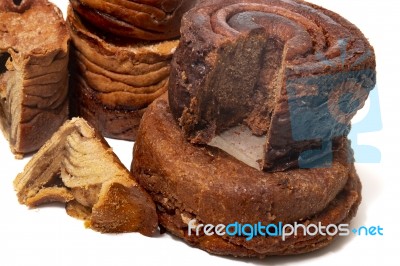 Mix Of Portuguese Folar Cakes Stock Photo