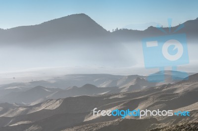 Mmount Bromo In Java In Indonesia Stock Photo