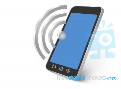 Mobile Hotspot Stock Image