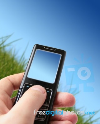 Mobile Phone Stock Photo