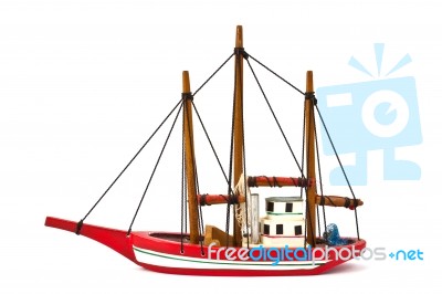 Model Ship Stock Photo