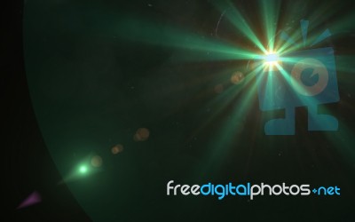 Modern Abstract Beautiful Rays Light Streak Background Stock Image