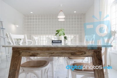 Modern Apartment Interior With Base On White Stock Photo