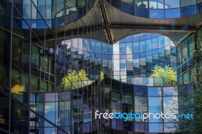 Modern Architecture In The City Of London Stock Photo