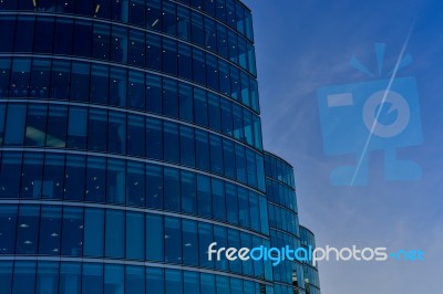 Modern Architecture, Office Towers Stock Photo