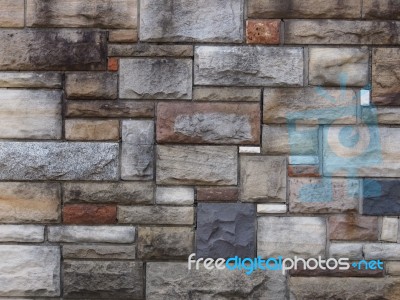 Modern Brick Wall Patterns Stock Photo