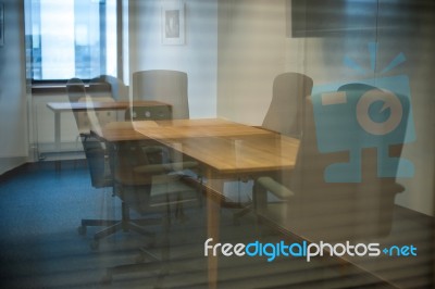 Modern Conference Room Stock Photo