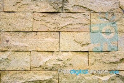 Modern Gray Brick Wall Background Stock Photo