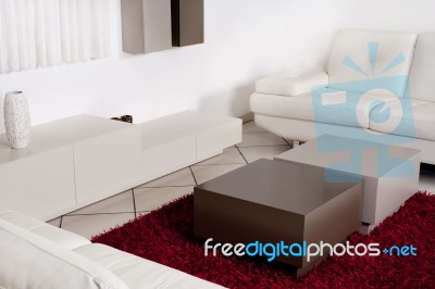 Modern Interior Of A Room Stock Photo