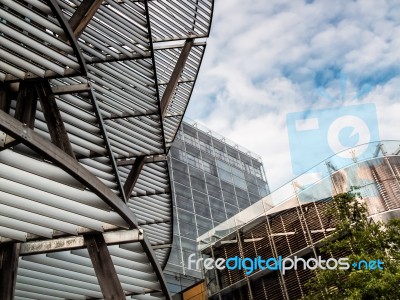 Modern Office Buildings In The City Of London Stock Photo