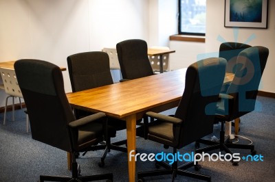 Modern Office Meeting Room Stock Photo