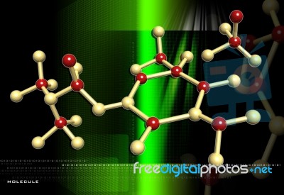 Molecules Stock Image