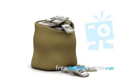 Money Bag Stock Image