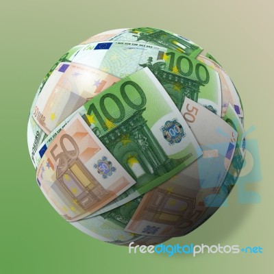 Money Ball Stock Image