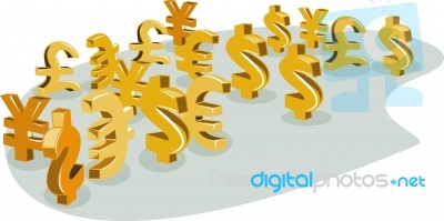 Money Currency Sign Stock Image