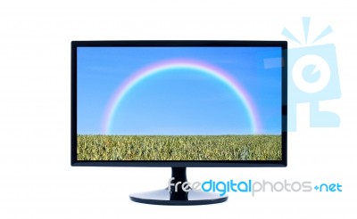 Monitor Stock Photo