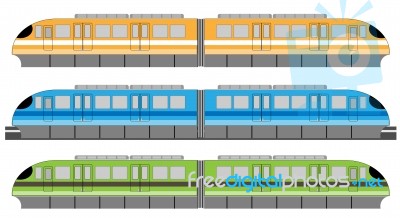 Mono Rail Stock Image