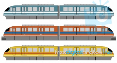 Mono Rail Stock Image