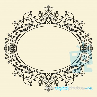 Monogram Stock Image