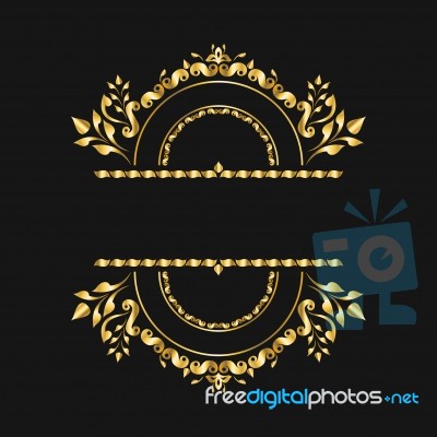 Monogram Stock Image