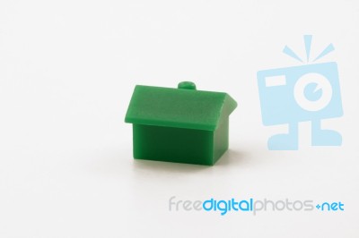 Monopoly House Stock Photo