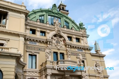 Monte Carlo, Monaco - April 19 ; Architecture In Monte Carlo Mon… Stock Photo