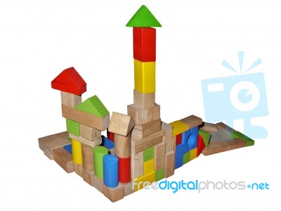 Montessori Toys Stock Photo