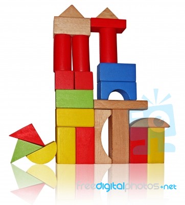 Montessori Toys Stock Photo