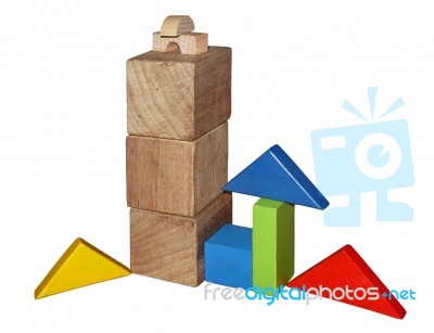 Montessori Toys Stock Photo