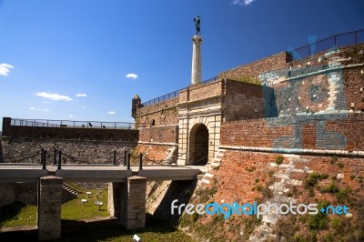 Monument To Duke Zivojin Misic Stock Photo