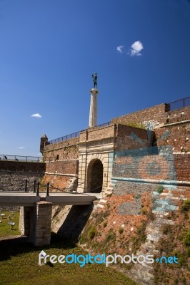 Monument To Duke Zivojin Misic Stock Photo