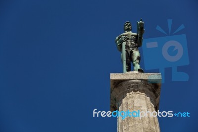 Monument To Duke Zivojin Misic Stock Photo