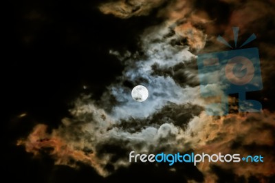 Moon Stock Photo