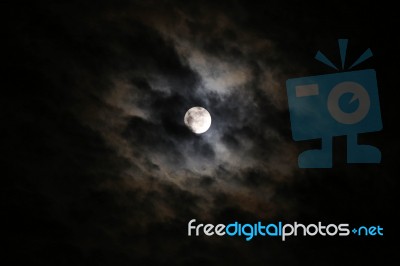 Moon Light Stock Photo