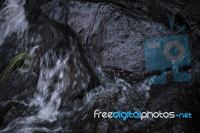 Morans Falls In Tamborine Mountains Stock Photo