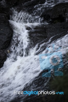 Morans Falls In Tamborine Mountains Stock Photo