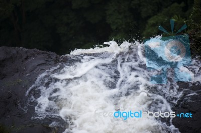 Morans Falls In Tamborine Mountains Stock Photo