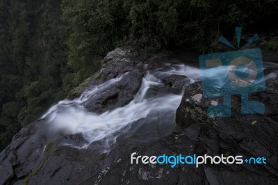 Morans Falls In Tamborine Mountains Stock Photo