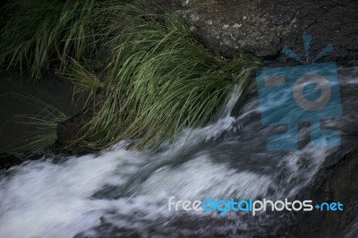 Morans Falls In Tamborine Mountains Stock Photo