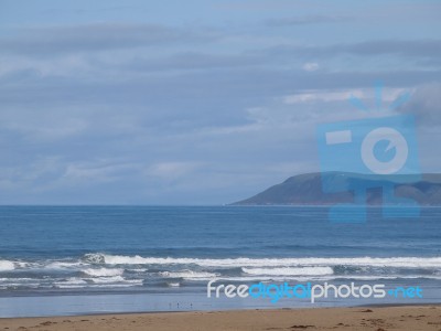 Morro Rock Bay Stock Photo