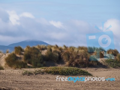 Morro Rock Bay Stock Photo