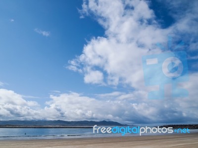 Morro Rock Bay Stock Photo