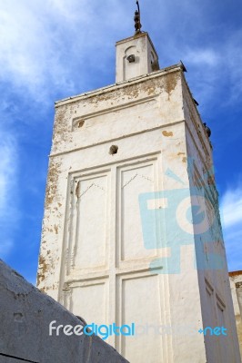 Mosque Muslim The History  Symbol  In   Blue    Sky Stock Photo