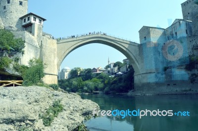 Mostar,bosnia And Herzegovina Stock Photo