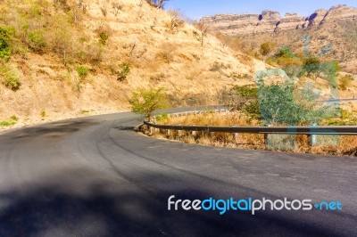 Mountain Landscape In Ethiopia Stock Photo