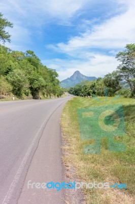 Mountains In Boaco District Of  Nicaragua Stock Photo