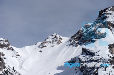 Mountains Near Cortina D'ampezzo Stock Photo