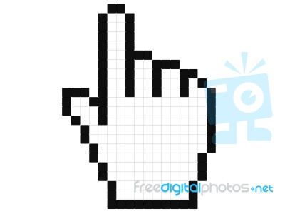 Mouse Cursor Stock Image