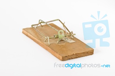 Mousetrap Stock Photo